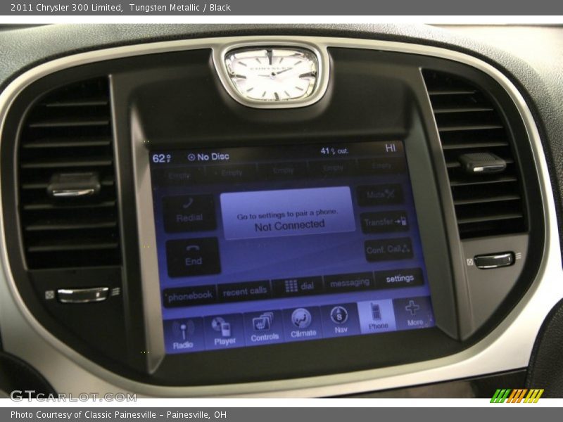 Tungsten Metallic / Black 2011 Chrysler 300 Limited