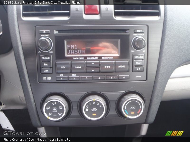Dark Gray Metallic / Platinum 2014 Subaru Forester 2.5i