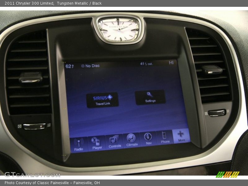 Tungsten Metallic / Black 2011 Chrysler 300 Limited