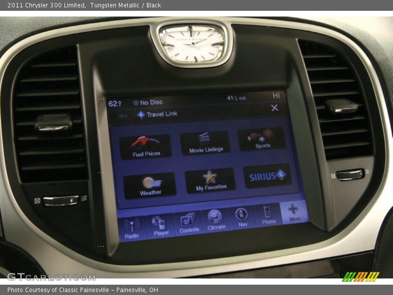 Tungsten Metallic / Black 2011 Chrysler 300 Limited