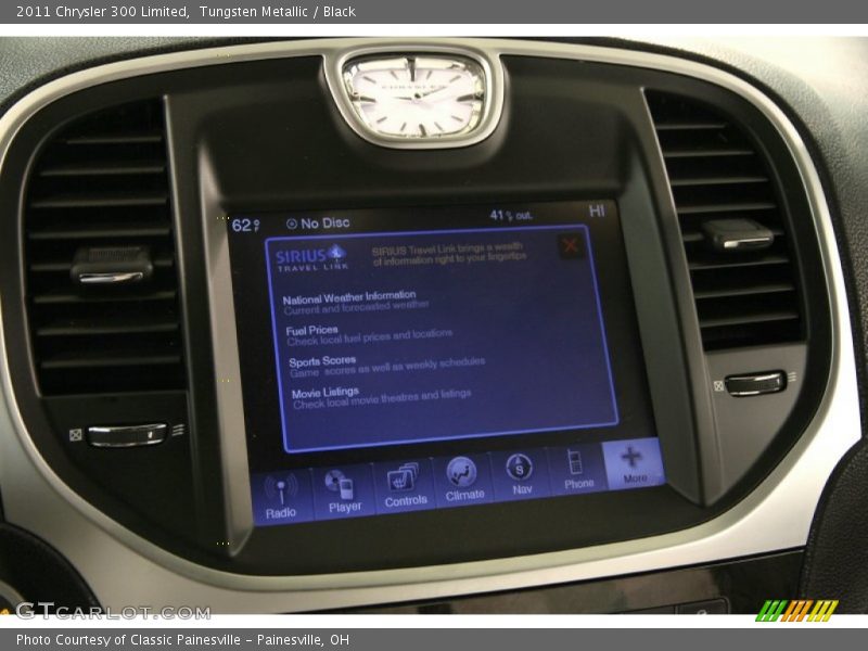 Tungsten Metallic / Black 2011 Chrysler 300 Limited