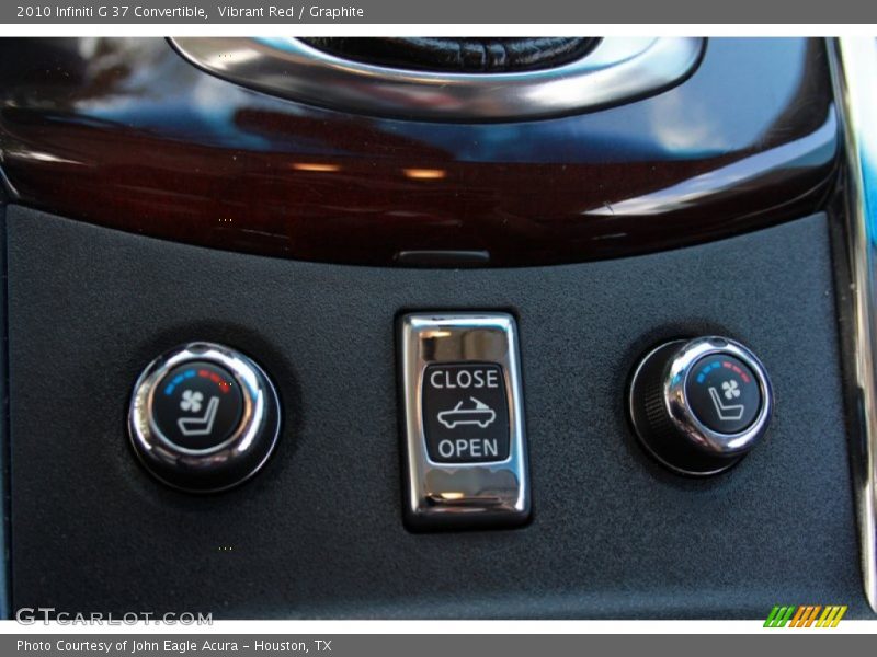 Vibrant Red / Graphite 2010 Infiniti G 37 Convertible
