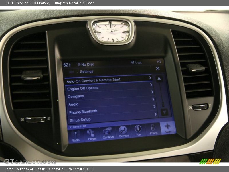 Tungsten Metallic / Black 2011 Chrysler 300 Limited