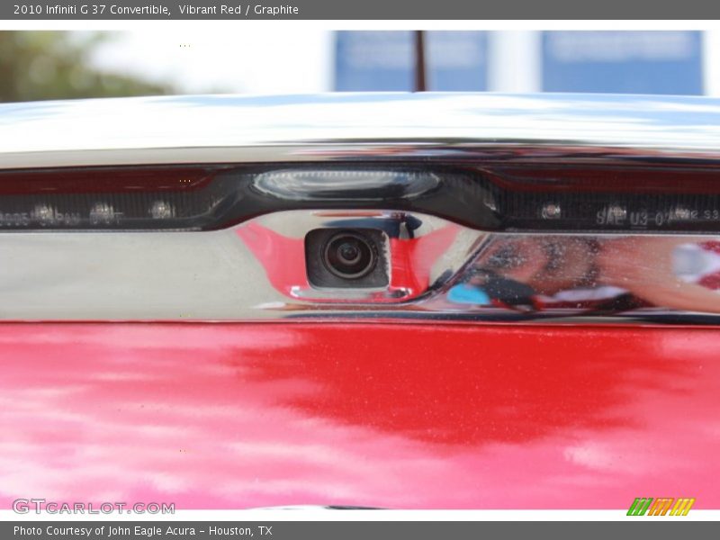 Vibrant Red / Graphite 2010 Infiniti G 37 Convertible