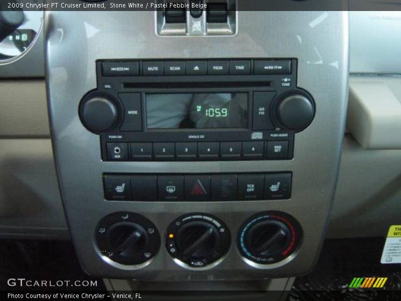 Stone White / Pastel Pebble Beige 2009 Chrysler PT Cruiser Limited