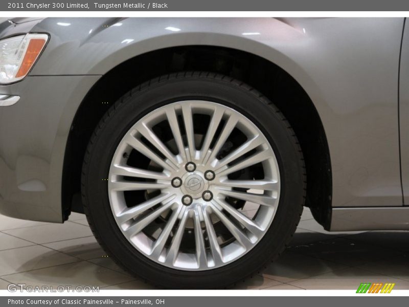 Tungsten Metallic / Black 2011 Chrysler 300 Limited