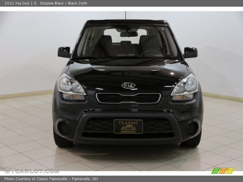 Shadow Black / Black Cloth 2012 Kia Soul 1.6