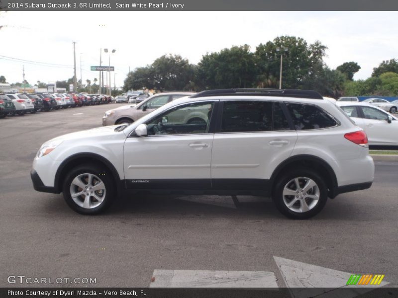  2014 Outback 3.6R Limited Satin White Pearl