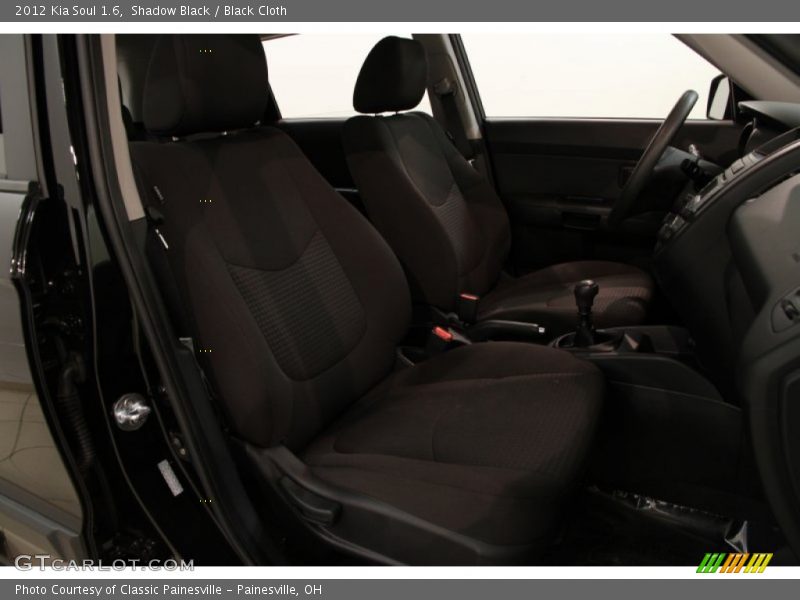 Shadow Black / Black Cloth 2012 Kia Soul 1.6