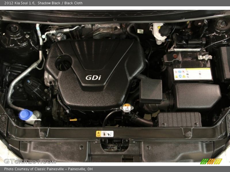 Shadow Black / Black Cloth 2012 Kia Soul 1.6