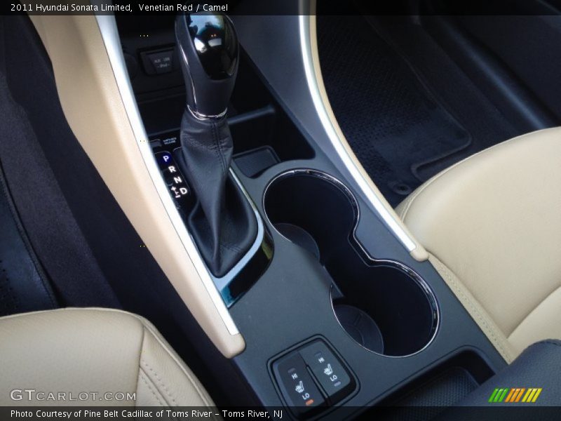 Venetian Red / Camel 2011 Hyundai Sonata Limited