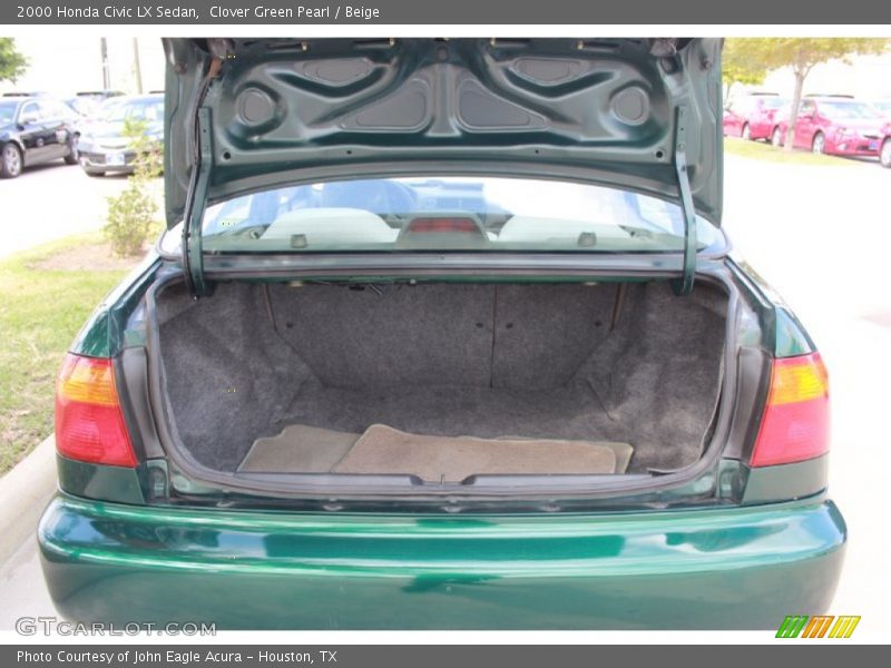  2000 Civic LX Sedan Trunk