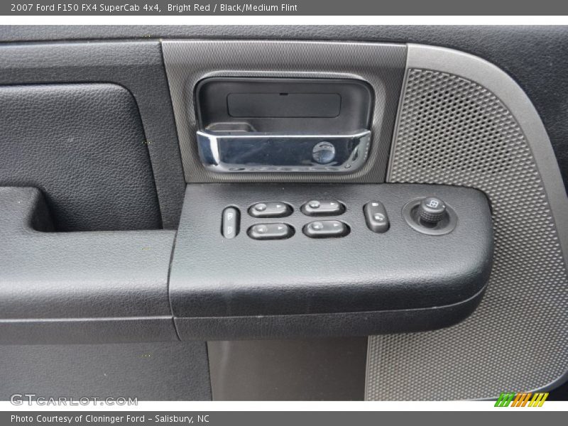 Bright Red / Black/Medium Flint 2007 Ford F150 FX4 SuperCab 4x4
