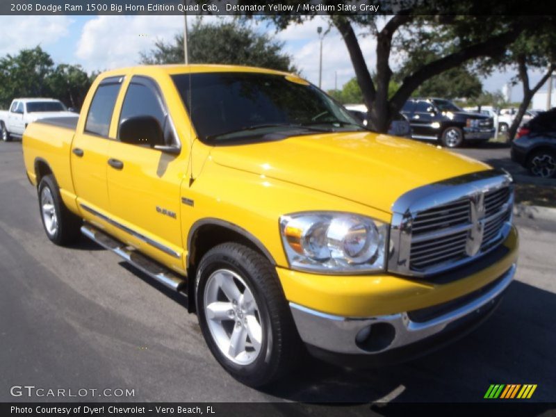 Front 3/4 View of 2008 Ram 1500 Big Horn Edition Quad Cab