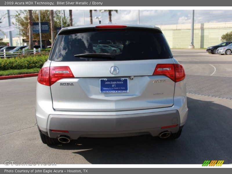 Billet Silver Metallic / Ebony 2009 Acura MDX Technology