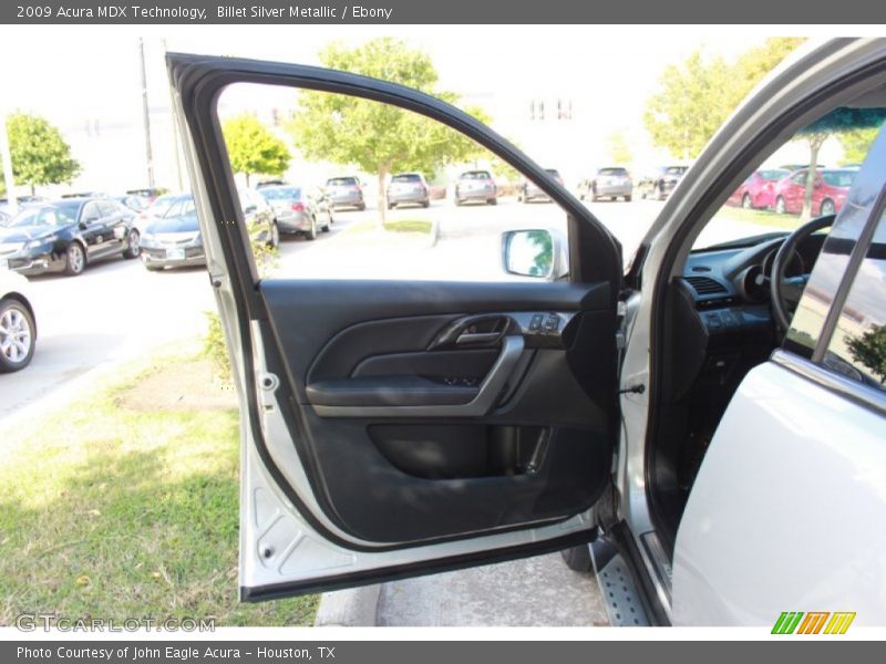 Billet Silver Metallic / Ebony 2009 Acura MDX Technology