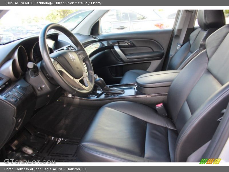 Billet Silver Metallic / Ebony 2009 Acura MDX Technology