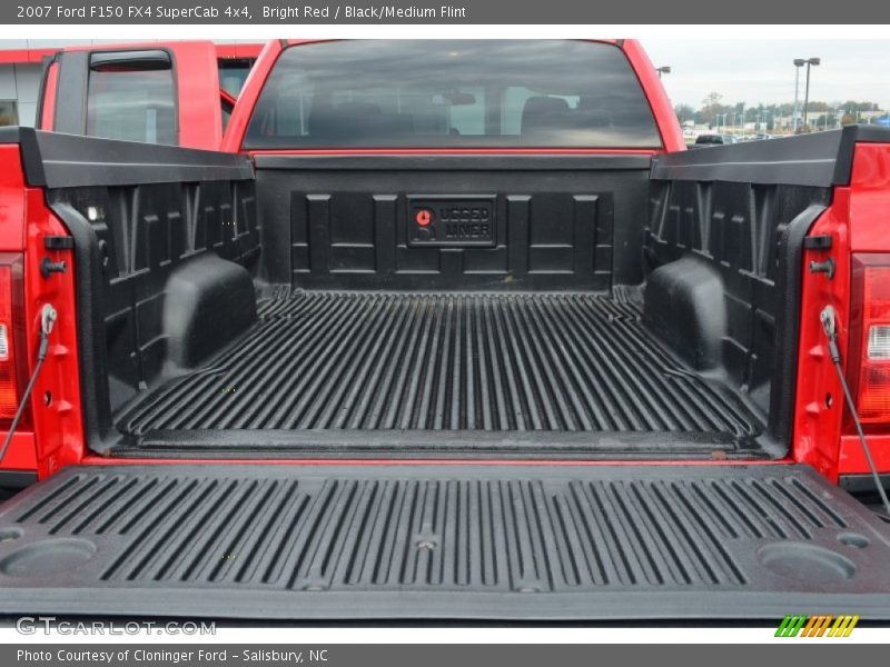 Bright Red / Black/Medium Flint 2007 Ford F150 FX4 SuperCab 4x4