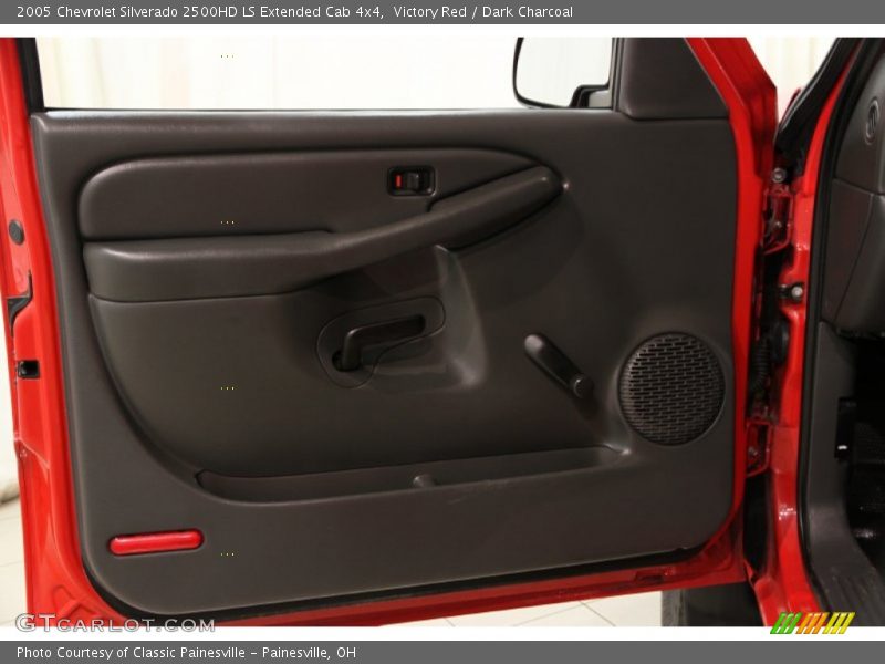 Victory Red / Dark Charcoal 2005 Chevrolet Silverado 2500HD LS Extended Cab 4x4