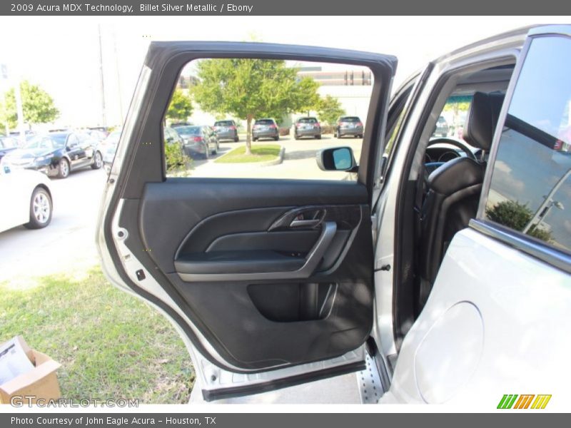 Billet Silver Metallic / Ebony 2009 Acura MDX Technology