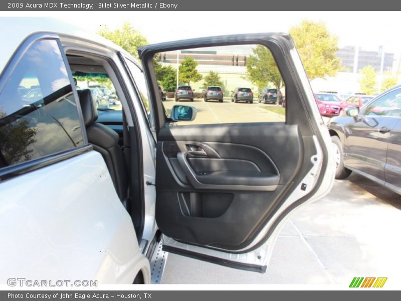 Billet Silver Metallic / Ebony 2009 Acura MDX Technology