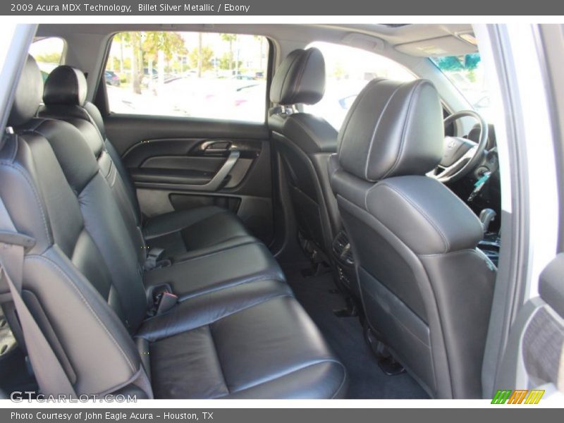 Billet Silver Metallic / Ebony 2009 Acura MDX Technology