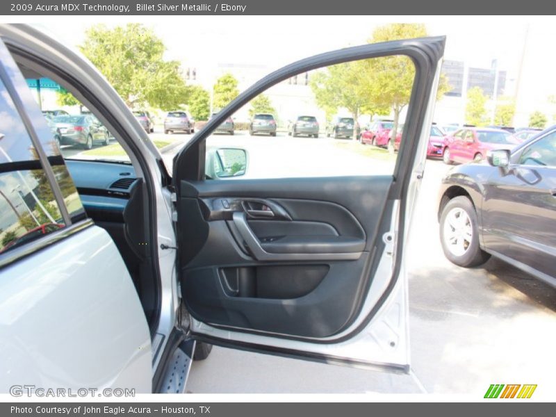 Billet Silver Metallic / Ebony 2009 Acura MDX Technology