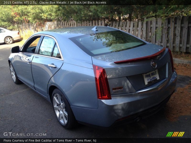 Glacier Blue Metallic / Jet Black/Jet Black Accents 2013 Cadillac ATS 2.5L
