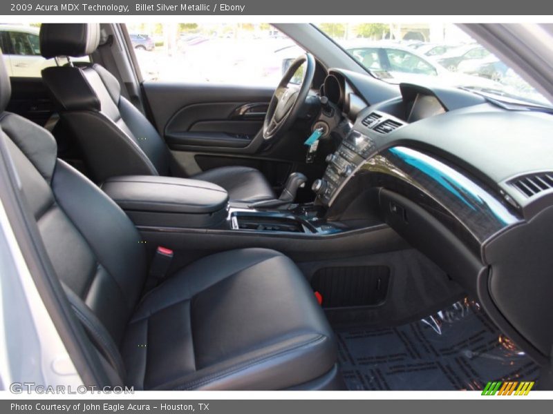 Billet Silver Metallic / Ebony 2009 Acura MDX Technology