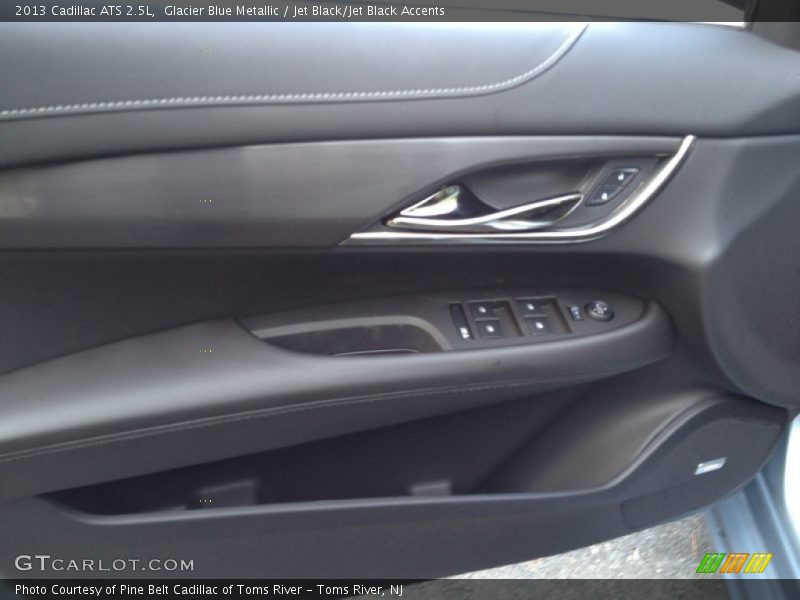 Glacier Blue Metallic / Jet Black/Jet Black Accents 2013 Cadillac ATS 2.5L