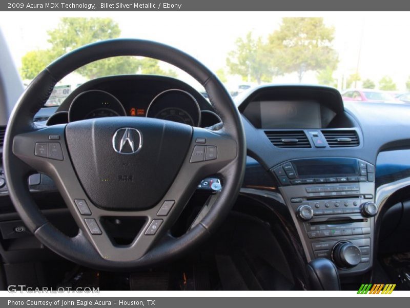 Billet Silver Metallic / Ebony 2009 Acura MDX Technology