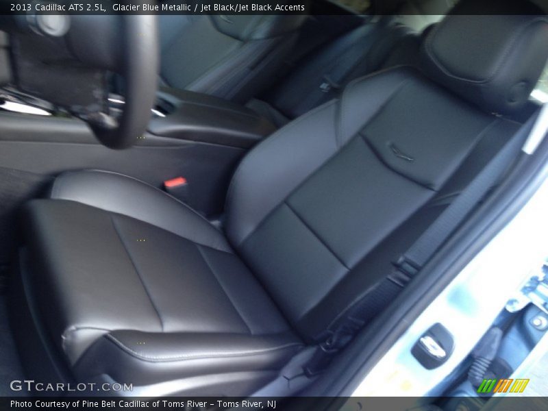 Glacier Blue Metallic / Jet Black/Jet Black Accents 2013 Cadillac ATS 2.5L