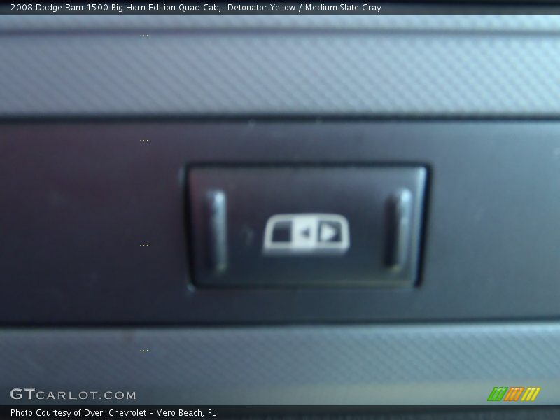 Detonator Yellow / Medium Slate Gray 2008 Dodge Ram 1500 Big Horn Edition Quad Cab