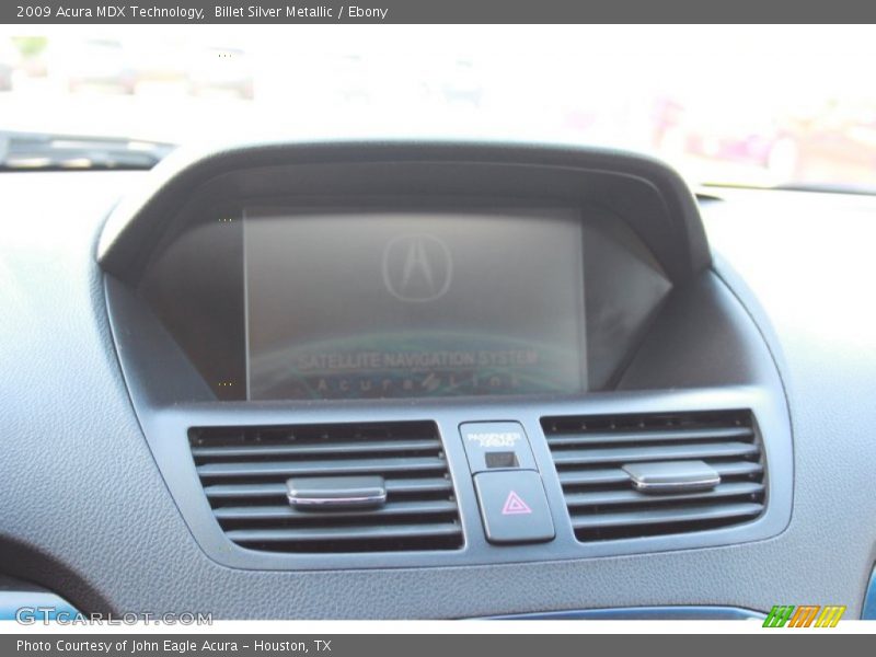 Billet Silver Metallic / Ebony 2009 Acura MDX Technology