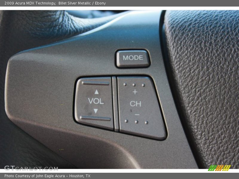 Billet Silver Metallic / Ebony 2009 Acura MDX Technology