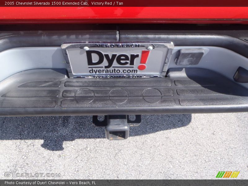 Victory Red / Tan 2005 Chevrolet Silverado 1500 Extended Cab