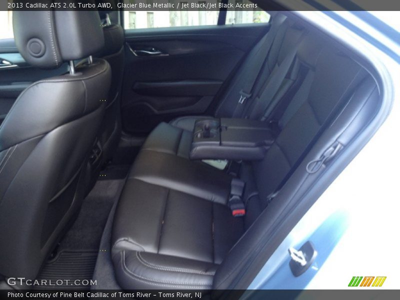 Glacier Blue Metallic / Jet Black/Jet Black Accents 2013 Cadillac ATS 2.0L Turbo AWD