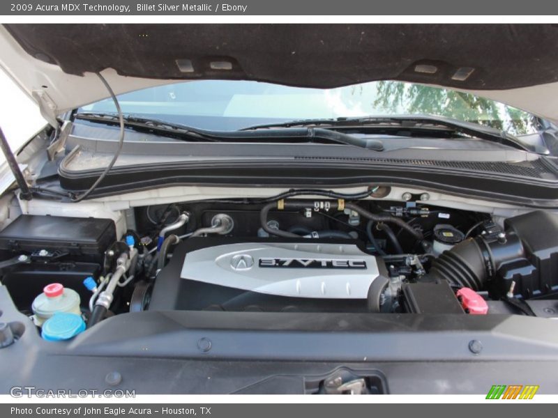 Billet Silver Metallic / Ebony 2009 Acura MDX Technology