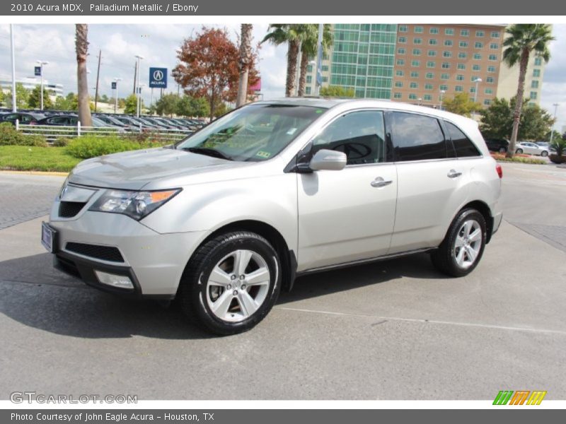 Palladium Metallic / Ebony 2010 Acura MDX