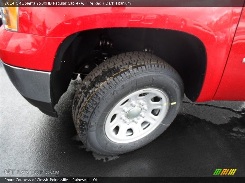 Fire Red / Dark Titanium 2014 GMC Sierra 2500HD Regular Cab 4x4