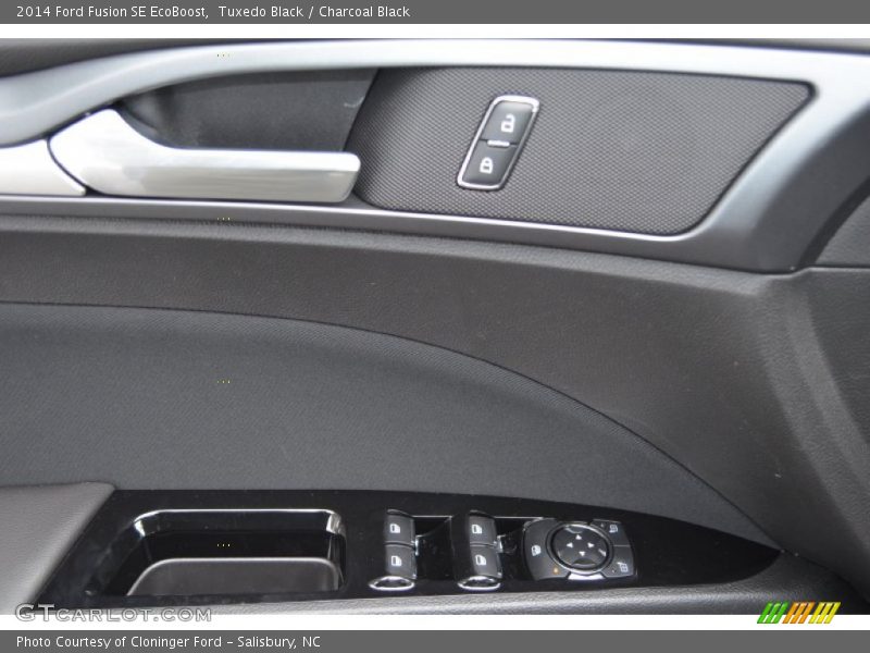 Tuxedo Black / Charcoal Black 2014 Ford Fusion SE EcoBoost
