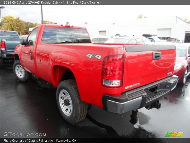  2014 Sierra 2500HD Regular Cab 4x4 Fire Red
