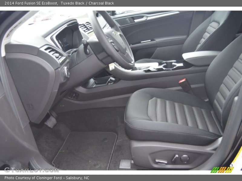 Tuxedo Black / Charcoal Black 2014 Ford Fusion SE EcoBoost