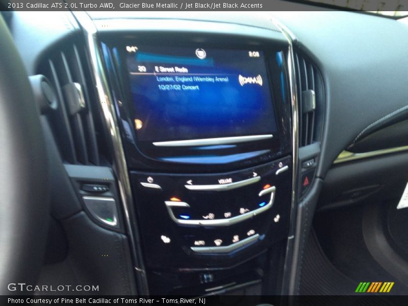 Glacier Blue Metallic / Jet Black/Jet Black Accents 2013 Cadillac ATS 2.0L Turbo AWD