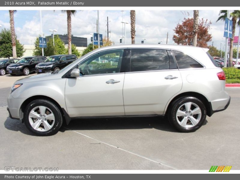 Palladium Metallic / Ebony 2010 Acura MDX