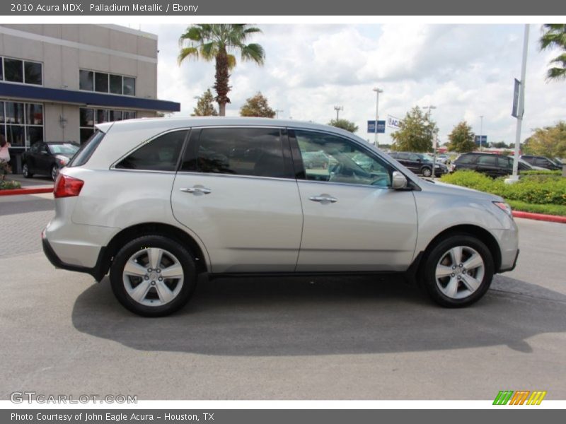 Palladium Metallic / Ebony 2010 Acura MDX
