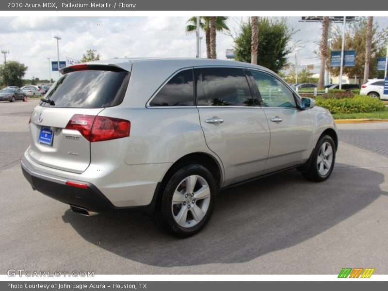 Palladium Metallic / Ebony 2010 Acura MDX