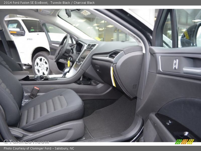 Tuxedo Black / Charcoal Black 2014 Ford Fusion SE EcoBoost