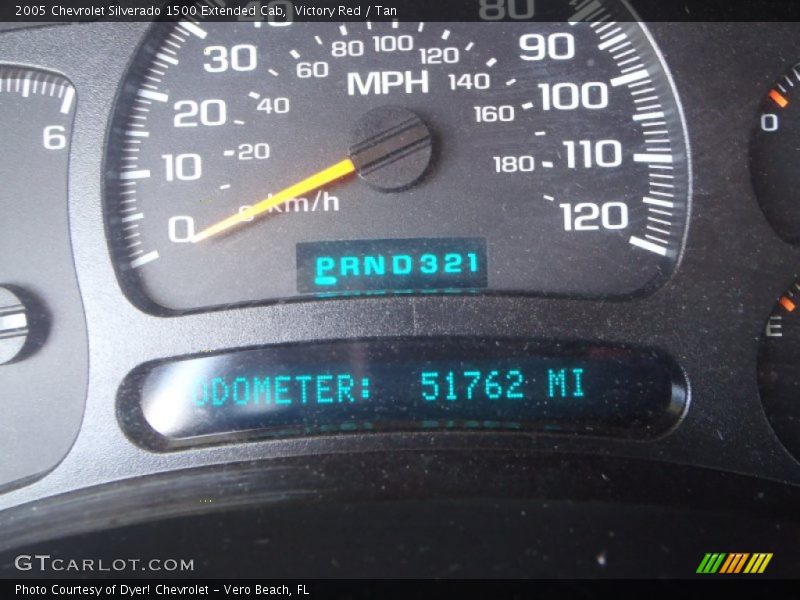 Victory Red / Tan 2005 Chevrolet Silverado 1500 Extended Cab