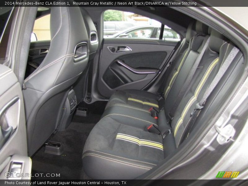 Rear Seat of 2014 CLA Edition 1